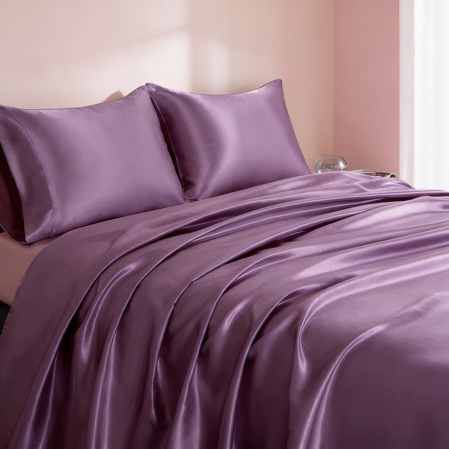 Set de soie draps plat