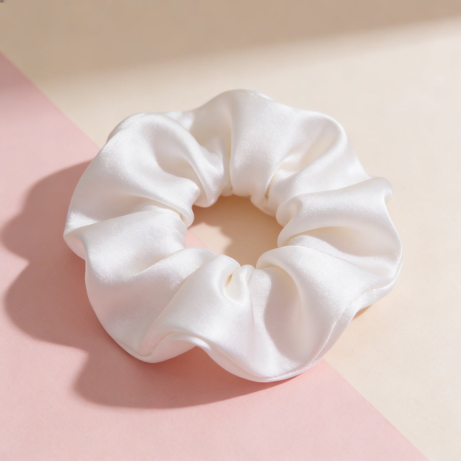 Chouchou de minuit en pure soie-moyen